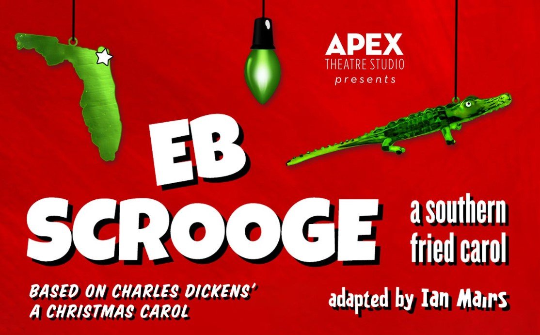 Apex Theatre Studios will present “Eb Scrooge: A Southern Fried Carol” on Dec. 16-18 at the Ponte Vedra Concert Hall.
